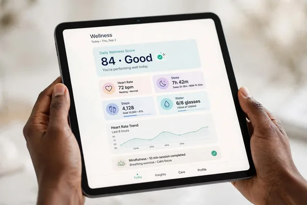 Clinical and digital health setting representing DigiSnax health platform architecture work
